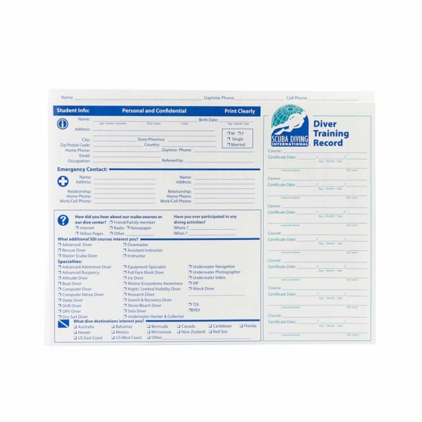 SDI Student Record Folder-0