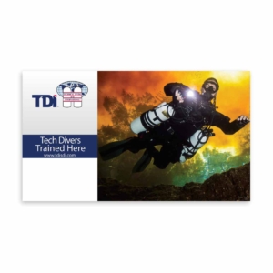 TDI Diver Window Decal-0