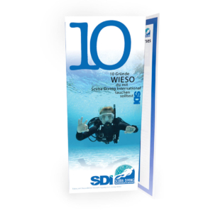 German SDI Top Ten Reasons to Dive Brochure-2106